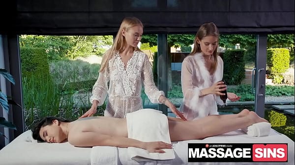 Deep Tissue Massage! Nancy A, Hailey Sanders, Tiffany Tatum for MassageSins